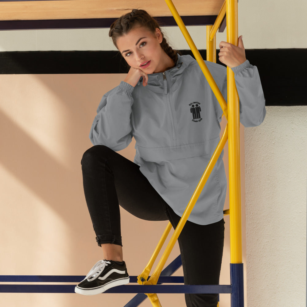 Women's Embroidered Champion Packable Jacket