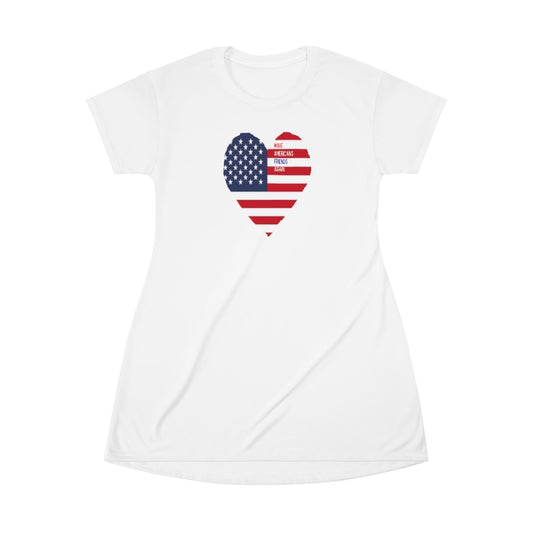 Print T-Shirt Dress